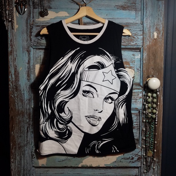 Dc Comics Black White Wonder Woman 